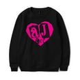 thumbnail image 2 of AJ Lee Heart Logo Merch Crewneck Sweatshirts Cosplay Women Men Fashion Long Sleeve Stylish Y2K Design Top, 2 of 7