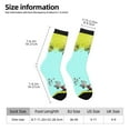 thumbnail image 5 of Calvin And Hobbes Adult Socks Casual Tube Socks Durable Comfort Calf Socks Soft Elastic Crew Socks 2 Black-1, 5 of 9