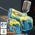 thumbnail image 2 of Dual Mode Electric Manual Water Blaster Twin Guns Set with Large Tank Continuous Spray Outdoor Water Battle Toy for Summer Pool Games, 2 of 6