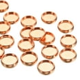 thumbnail image 5 of Uxcell 19mm Plastic Book Binding Discs Discbound Expansion Discs Plating Round Binder Rings, Rose Gold 22 Pack, 5 of 6