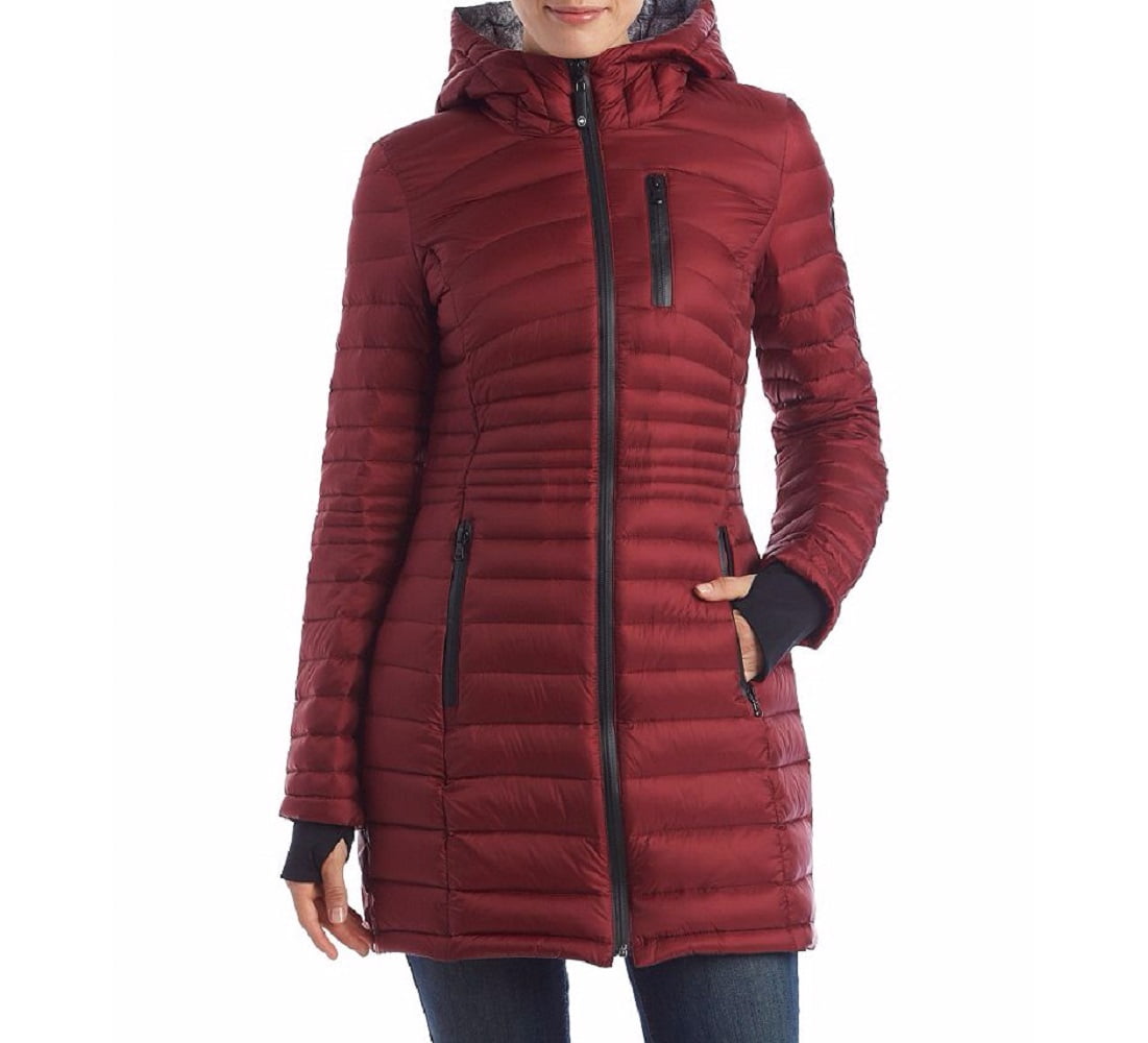 HFX Halifax Petites' Hooded Packable 