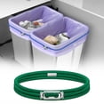 thumbnail image 2 of Trash Can Bands, Garbage Can Bands, Elastic Hold Trash Bags in Place, Large Durable Rubber Bands with Strong Elasticity Fit 13 to 30 Gallon Trash Cans, 1 Pcs, 28 Inches, 2 of 7