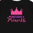 thumbnail image 4 of Inktastic Birthday Princess, Little Princess, Crown, Stars Girls Long Sleeve Toddler T-Shirt, 4 of 5