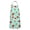 Pioneer Flower Floral-2, variant on Pioneer Flower Floral Print Pattern Apron for Women and Men, Cotton Linen Waterproof with Pockets, Adjustable, 33x27 Inch for Kitchen, Gardening, BBQ, Salon