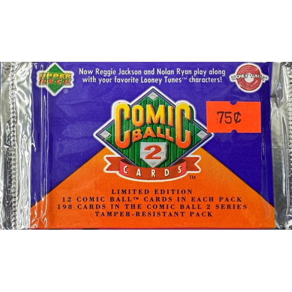 1991 Upper Deck Looney Tunes Comic Ball Series 2 Wax Pack