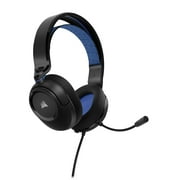 Corsair HS35 v2 Over-Ear Gaming Headset with Microphone, Blue