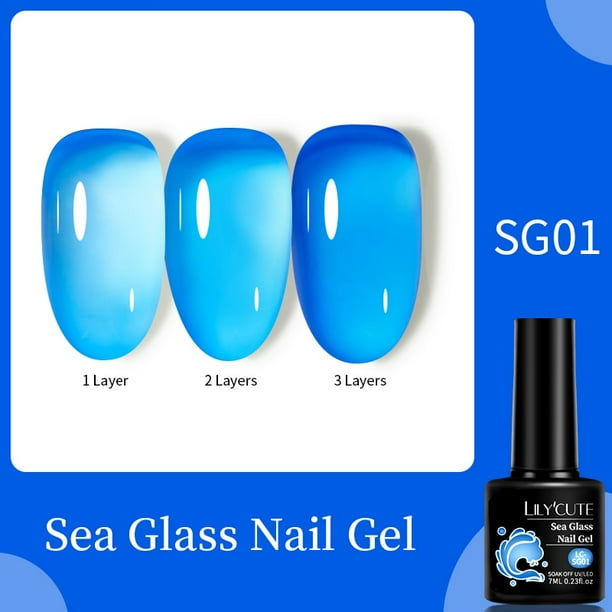 LILYCUTE-esmalte de Gel semipermanente para uñas, barniz para manicura semipermanente, color marrón gelatina, color Nude, Rosa lechoso, para verano, 7ML