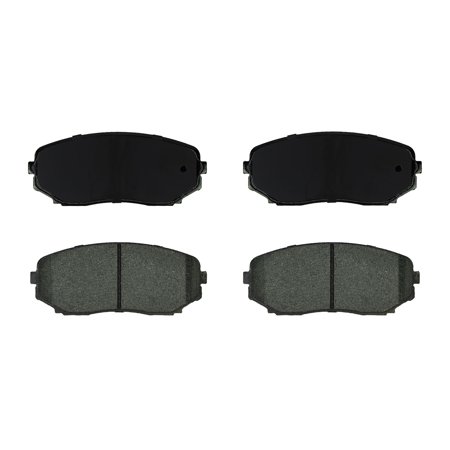 Gridiron Brakes Ceramic Front Brake Pad Set Driver and Passenger Side