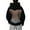 Black, variant on Women Hoodie Sweatshirt Backless Fishnet Hoodie Sequin See Fishnet Mesh Pullover With Pocket Sequin See Through Fishnet Mesh Pullover Top White M
