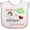 White and Pink, variant on Inktastic Someone in Michigan Loves Me Boys or Girls Baby Bib