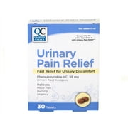 Quality Choice Urinary Pain Relief, 30 Tablets - Compare to Azo Max Strength Active Ingredient.