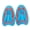 Blue orange. blue, variant on Yihuala Professional Swimming Paddle Hands Flippers Swim Training Hand Paddles for Swimmers And Fitness Enthusiasts Enduring