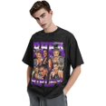 thumbnail image 4 of Rhea Ripley Vintage Oversized Shirt Men's Short Sleeved Tops Women's Crew Neck Graphic Tees, 4 of 5