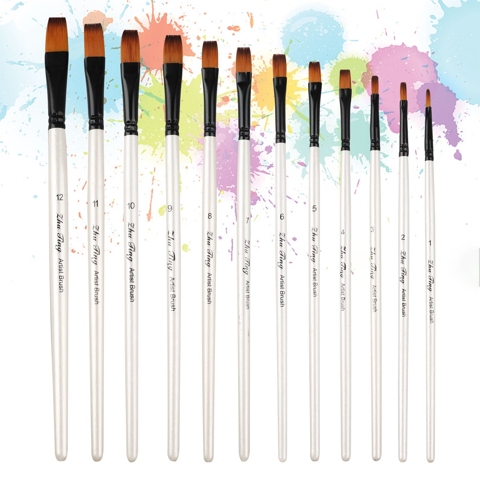EEEkit 10-Piece Fine Paintbrushes, Handmade Detail Paint Brush Set - for Acrylic, Watercolor EEEkit 10-Piece Fine Paintbrushes, Handmade Detail Paint Brush Set - for Acrylic, Watercolor