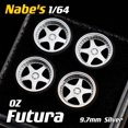 thumbnail image 4 of Ruedas Chika Nabes 1/64 con neumáticos de goma, piezas modificadas de coche modelo de lujo JDM VIP para Hotwheels Tomica MiniGT, 4 of 5