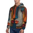 thumbnail image 3 of Salouo Abstract Colorful Duality Pattern Men's Fall Hoodie Sweatshirt,Sport Hoodie with Pockets for Men Pullover Casual Hooded Sweatshirt-Medium, 3 of 7