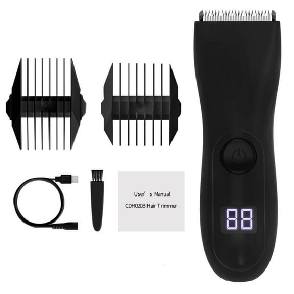 Body Shaver Pubic Hair Trimmer for Men Manscape Groin Trimmer Body Hair Trimmer Shaver Body Groomer Waterproof