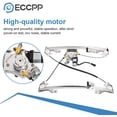 thumbnail image 4 of ECCPP Rear Left Driver Side Power Window Regulator with Motor Assembly Replacement fits for 2005-2008 For Ford F150 Truck 2004 For Ford F150 Truck 2006-2008 For Lincoln Mark LT 6L3Z1627001AA 741-968, 4 of 5