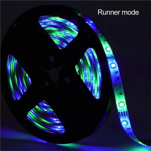 4m LED Remote Controlling Strip ribbon light 4m RGB Lights RGB Cuttable Flexible Ribbon Multiple Modes Waterproof RGB LED Light