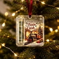 thumbnail image 2 of Christmas Cash Gift Holder Ornament, Clear Acrylic Roll Up Money Holder with Velvet Ribbon for Christmas Tree Holiday Gift Giving, 2 of 5