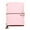 Pink, variant on Black Pu Leather Bound Notebook And Travel Diary, Sleek Design For Journaling, Sketching And Daily Planning, 5.3X4.1In Size, 1Pc