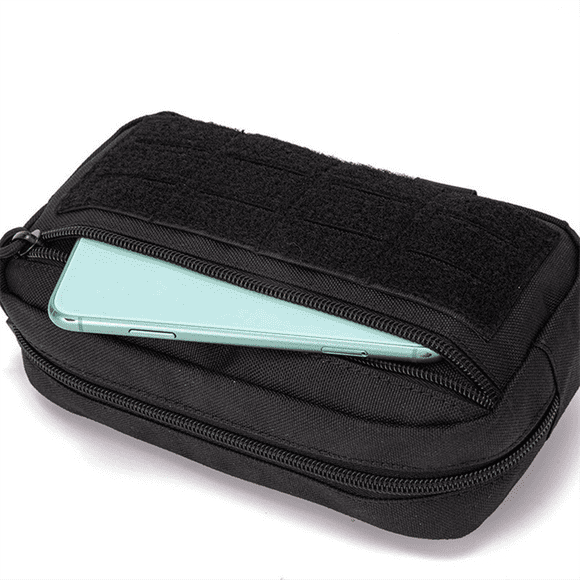 Multi-Purpose Compact Waist Bags 1000D Nylon Molle Pouch Outdoor Travel Waist Pack Camping Case Hunting Bags A