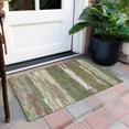 thumbnail image 6 of Addison Rugs Chantille Indoor/Outdoor Transitional Modern Olive Washable Rectangle Rug, 1'8" x 2'6", 6 of 6