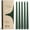 Green, variant on Leor & Lair Black Taper Candles - 12 Pack - 10" Black Candles for Gothic & Halloween Decor