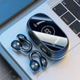 thumbnail image 2 of Open-Ear True Wireless Bluetooth Headphones with Microphone, Earbuds with Earhooks, Sweat Resistant, Fast Charging, 28HRS Playtime, Compatible with iPhone & Android, 2 of 9