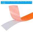 thumbnail image 4 of Uxcell 1 Roll Reflective Tape Waterproof Reflective Tape Warning Safety Tape Reflector for Trucks Cars Orange 1 inch x 33ft, 4 of 7