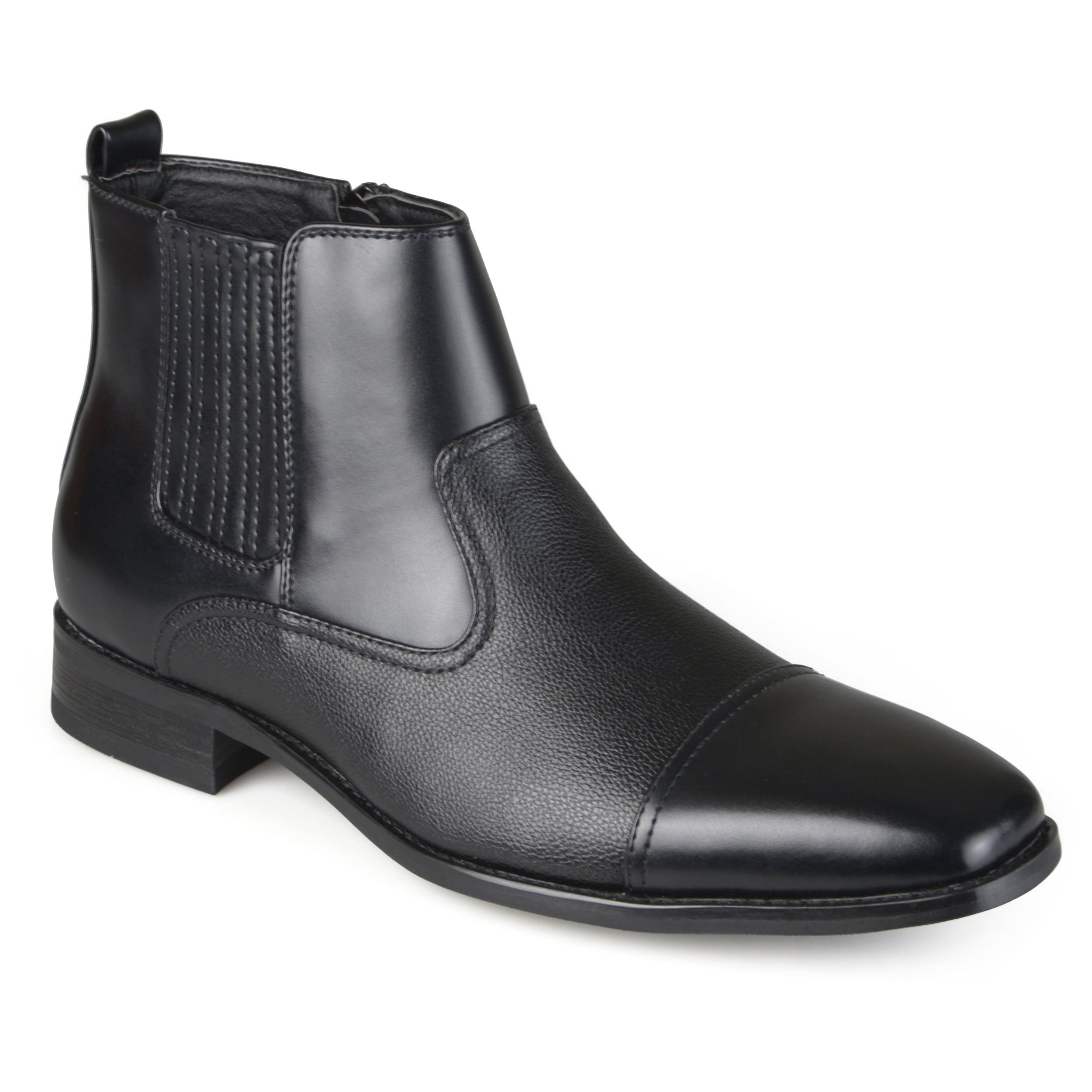 Stacy Adams Men Maury Slip On Cap Toe Chelsea Boots Size US 7.5M Chocolate Brown Stacy Adams Men main image 2