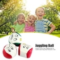 thumbnail image 5 of Pelota de malabares Wdftyju Dibujos animados Sonrisa Cara PU Cuero Bean Bag Niños, 5 of 5