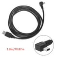 thumbnail image 4 of 90 Degree Left/Right Angle USB 2.0 A Male To Mini-B Male 5Pin Data Adapter Cable, 4 of 9