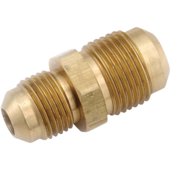 Anderson Metals Corp. Reducing Flare Union Brass Tube Fitting - Brass - 5/8" x 1/2"