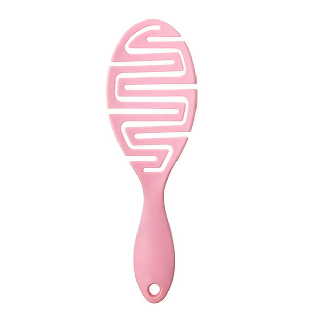 Boar Bristle Hair Brush,Curved and Vented for Wet or Dry Detangling