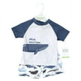 thumbnail image 2 of Hudson Baby Boys Swim Rashguard Set, Whale Hello There, 3-6 Months, 2 of 4