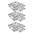 thumbnail image 3 of Patches, Polyester Material Iron Patches Hot Melting Adhesive 78 PCS A To Z Letters Black White DIY Decorative  For Pants For Curtains, 3 of 8