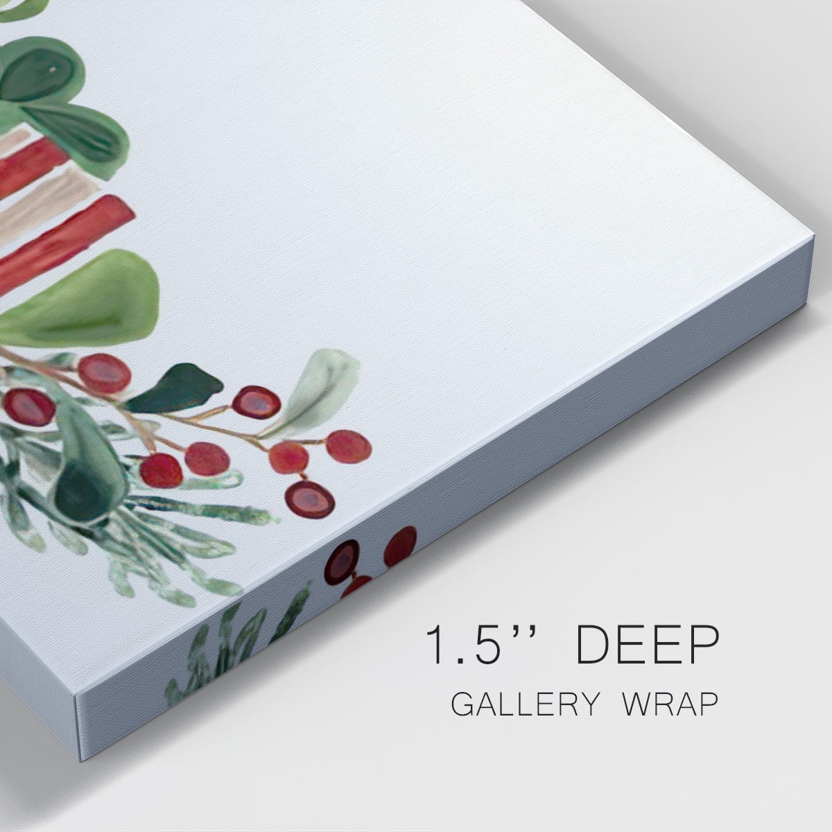 Woodland Holiday Collection D- Gallery Wrapped Canvas