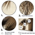 thumbnail image 3 of Designart "Still Life With Beige Palms And Palm Trees Bouquet" Palms & Palm Trees Wall Decor, 3 of 7