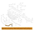 thumbnail image 4 of Front Lower Grille Trim,  Exquisite Look Grille Molding Trim Front Lower Grille Molding Front Lower Grille Molding Trim Replacement for  6 2014 to 2017​, 4 of 8