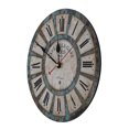 thumbnail image 4 of Reloj de pared Vintage Reloj de pared de madera Número de cuarzo Reloj de tiempo Hogar Sala de estar Decoración rústica sidaley HA003265-00B, 4 of 6