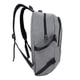 thumbnail image 3 of Mochila ligera gris con contraseña para estudiantes y aventuras al aire libre Mochila de viaje segura, 3 of 8