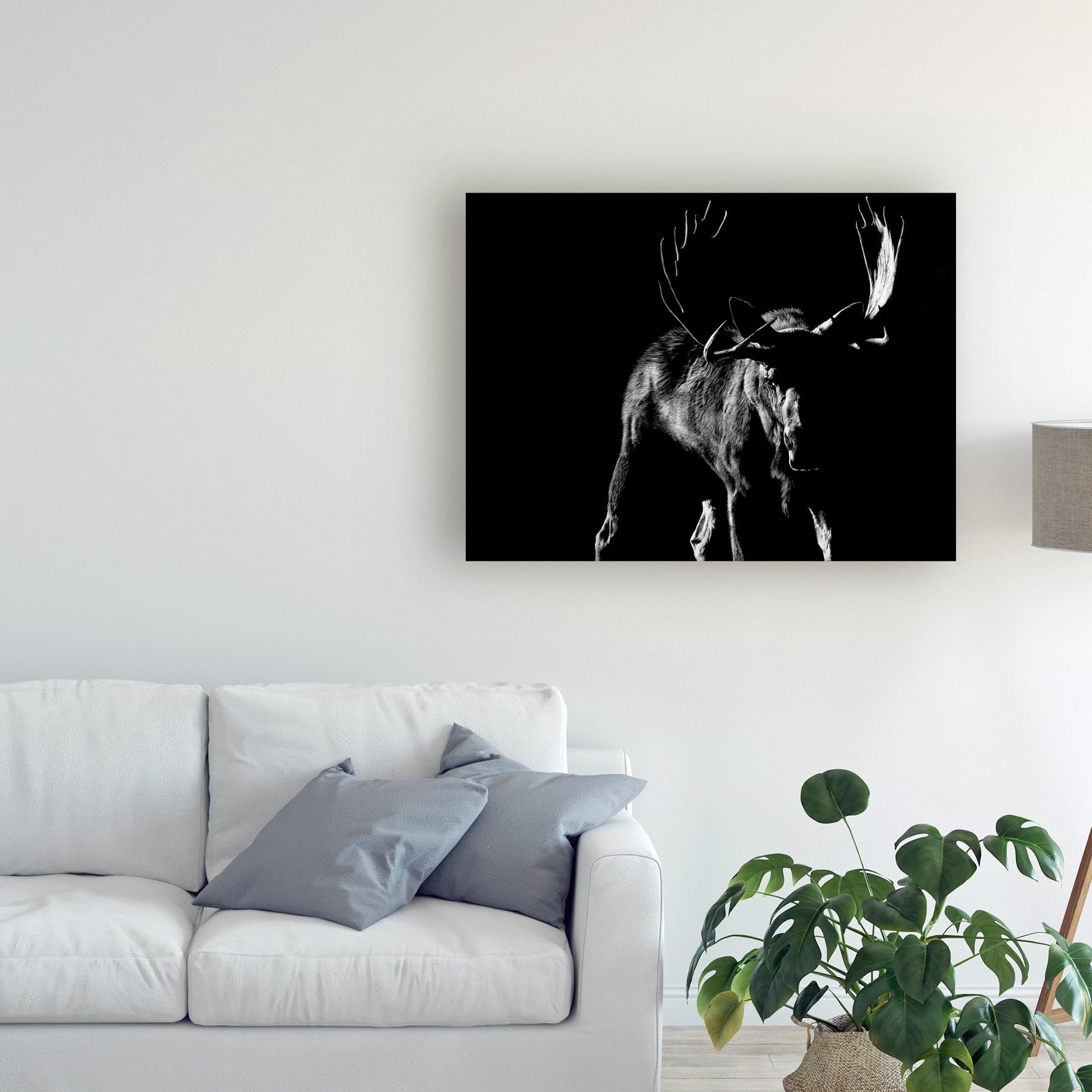 Trademark Fine Art 'Bullish' Canvas Art by Julie Chapman