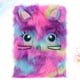 thumbnail image 5 of Cuaderno de dibujos animados de peluche, adorable bloc de notas para escribir, suministros para estudiantes (gato morado), 5 of 7