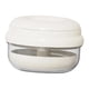thumbnail image 4 of Estuche hermético para dentaduras postizas, caja para retenedores dentales con divisor y cesta coladora. Blanco, 4 of 9