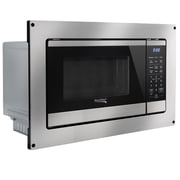 RecPro RV Air Fry Microwave Oven 1.0 Cu Ft Stainless Steel | 900W | Built-In or Countertop Microwave with Air Fry, Grill, Bake & Convection Cooking | 11 Power Levels | Child Lock