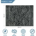 thumbnail image 4 of Office Chair Mat for Hardwood Floor Aztec Southwestern 36"x48" Computer Gaming Chair Mat Anti-Slip Office Rugs Floor Protector for Rolling Chairs Under Desk Rug for Home Office, 4 of 5