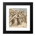 thumbnail image 2 of Circle Of Hans Holbein The Elder 20x21 Black Modern Framed Museum Art Print Titled - Christ Carrying the Cross (1500), 2 of 5