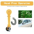 thumbnail image 4 of Tignapoo Portable Car Shower System with 12V Pump, Cigarette Lighter Power, and Hanging Hooks for Outdoor Bathing, Dog Washing, and Gardening - Lightweight Compact Design in Orange, 4 of 6