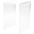 thumbnail image 3 of Plymor Clear Acrylic Vertical Square Display Riser, 12" H x 8" W x 8" D (1/4" Thick) (2 Pack), 3 of 3